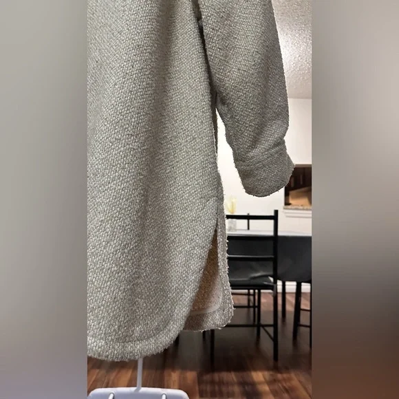 H&M Cream Textured Jacket - Picture 15 of 16